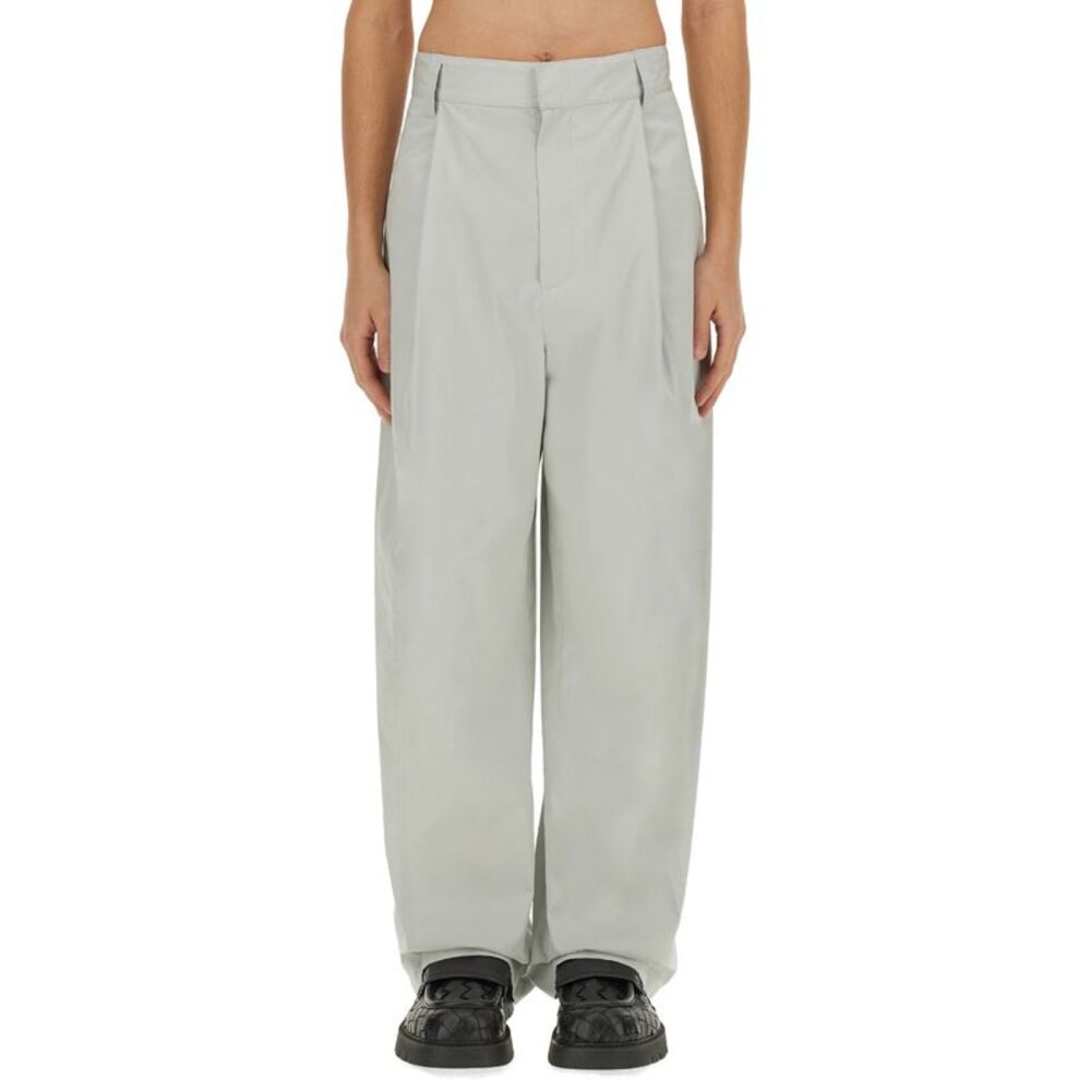 Bottega Veneta Men Silk And Cotton Pants